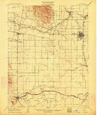 Download a high-resolution, GPS-compatible USGS topo map for Woodland, CA (1914 edition)