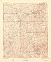 1935 Map of Woody