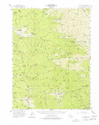 Download a high-resolution, GPS-compatible USGS topo map for Yolla Bolly, CA (1977 edition)