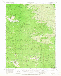Download a high-resolution, GPS-compatible USGS topo map for Yolla Bolly, CA (1968 edition)