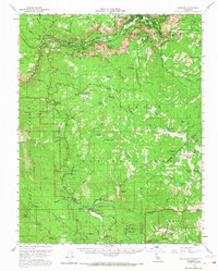 Download a high-resolution, GPS-compatible USGS topo map for Yosemite, CA (1968 edition)