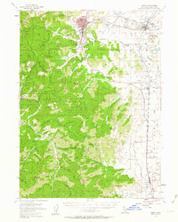 Download a high-resolution, GPS-compatible USGS topo map for Yreka, CA (1962 edition)