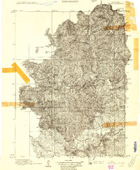 preview thumbnail of historical topo map of Trinity County, CA in 1909