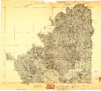 preview thumbnail of historical topo map of Trinity County, CA in 1909