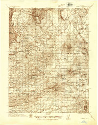 Download a high-resolution, GPS-compatible USGS topo map for Burney, CA (1935 edition)