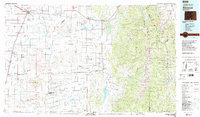 1983 Map of Alamosa, CO