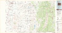 1983 Map of Fort Garland, CO