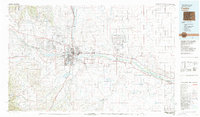 preview thumbnail of historical topo map of Pueblo, CO in 1981
