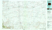 preview thumbnail of historical topo map of Springfield, CO in 1984