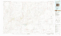 preview thumbnail of historical topo map of Prowers County, CO in 1984
