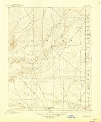 1893 Map of Hamilton County, KS, 1946 Print