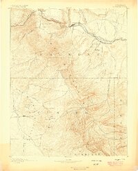 1889 Map of Canon City