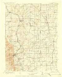 1913 Map of Castle Rock, CO, 1928 Print