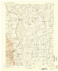 1913 Map of Castle Rock, CO, 1942 Print