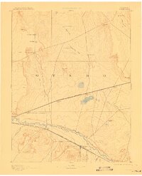 1893 Map of Otero County, CO, 1910 Print