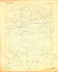 1894 Map of Wallace County, KS, 1916 Print