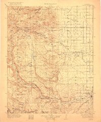 1922 Map of Conejos