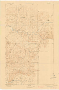 1910 Map of Danforth Hills
