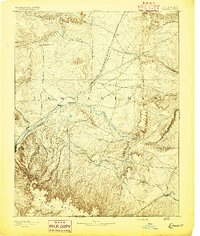 1893 Map of Trinidad, CO