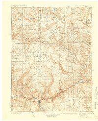 1930 Map of Glenwood Springs, 1949 Print
