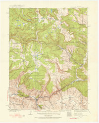 Download a high-resolution, GPS-compatible USGS topo map for Glenwood Springs, CO (1956 edition)