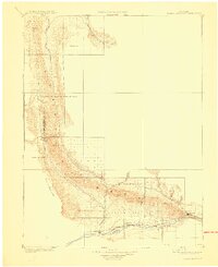 preview thumbnail of historical topo map of Garfield County, CO in 1910