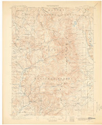 1913 Map of Hahns Peak