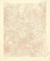 1892 Map of Huerfano Park