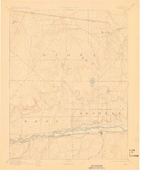 1892 Map of Lamar, 1912 Print
