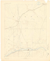 1891 Map of Las Animas