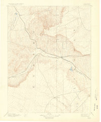 1892 Map of Limon, 1933 Print