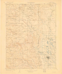preview thumbnail of historical topo map of Larimer County, CO in 1909