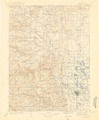 Download a high-resolution, GPS-compatible USGS topo map for Livermore, CO (1942 edition)