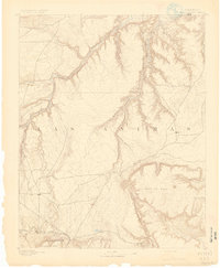 1891 Map of Mesa De Maya