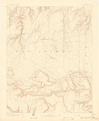 1892 Map of Mt Carrizo