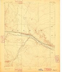 preview thumbnail of historical topo map of Pueblo County, CO in 1893