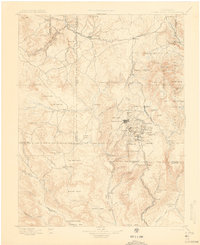 Download a high-resolution, GPS-compatible USGS topo map for Pikes Peak, CO (1901 edition)