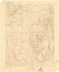 Download a high-resolution, GPS-compatible USGS topo map for Pikes Peak, CO (1919 edition)