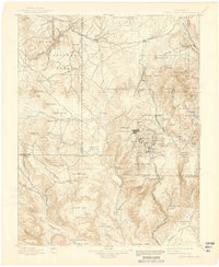 Download a high-resolution, GPS-compatible USGS topo map for Pikes Peak, CO (1939 edition)