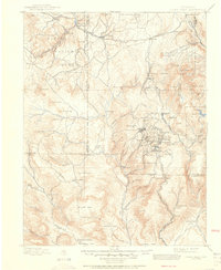 Download a high-resolution, GPS-compatible USGS topo map for Pikes Peak, CO (1951 edition)