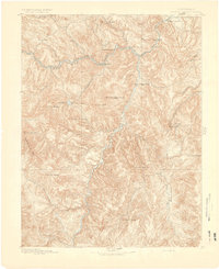 1893 Map of Platte Canyon