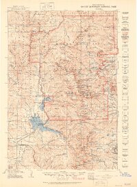 preview thumbnail of historical topo map of Grand County, CO in 1919