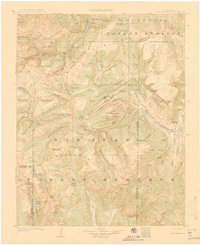 1907 Map of Saguache County, CO