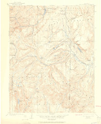preview thumbnail of historical topo map of Hinsdale County, CO in 1907