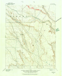 1889 Map of Sanborn, 1962 Print