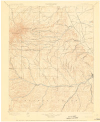 Download a high-resolution, GPS-compatible USGS topo map for Spanish Peaks, CO (1908 edition)