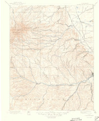 1897 Map of Aguilar, CO, 1948 Print
