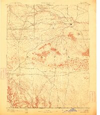 preview thumbnail of historical topo map of Springfield, CO in 1893