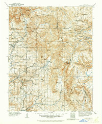 1913 Map of Summitville, 1962 Print