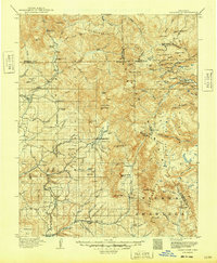 1915 Map of Summitville, 1949 Print